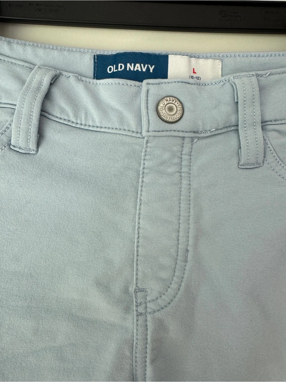 Old Navy Light Blue Kids Cuffed Shorts